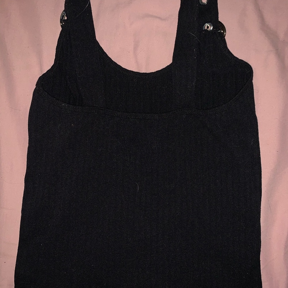 A crop top tank top